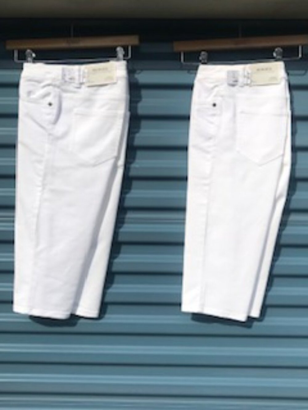Size: 4 Average Skimmer Women's Bermuda Shorts . (2) Pairs . Christopher & Banks